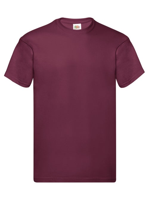 Camiseta original de algodón para adultos unisex - fruit of the loom - Kiabi