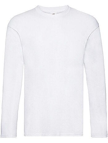 Camiseta original de manga larga para hombre - fruit of the loom