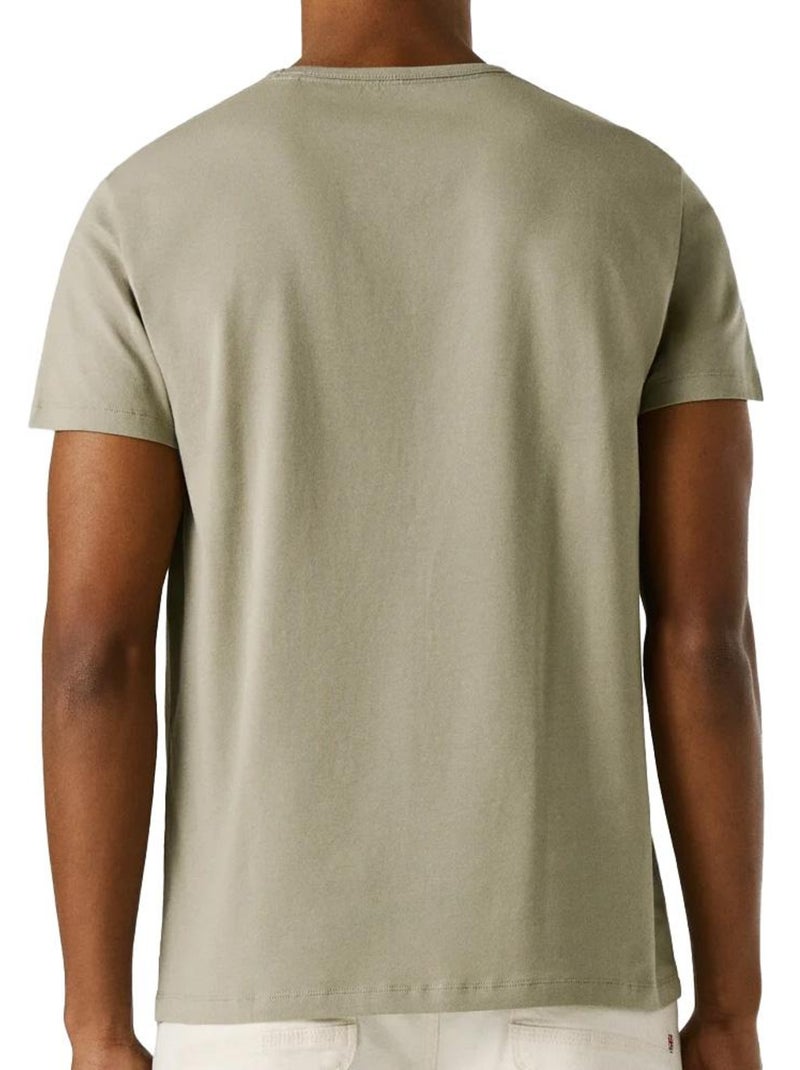 Camiseta original pepe jeans para hombre Verde - Kiabi