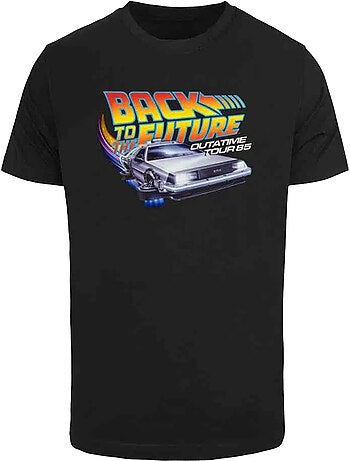 Camiseta outatime 85 diseño regreso al futuro para hombre - merchcode