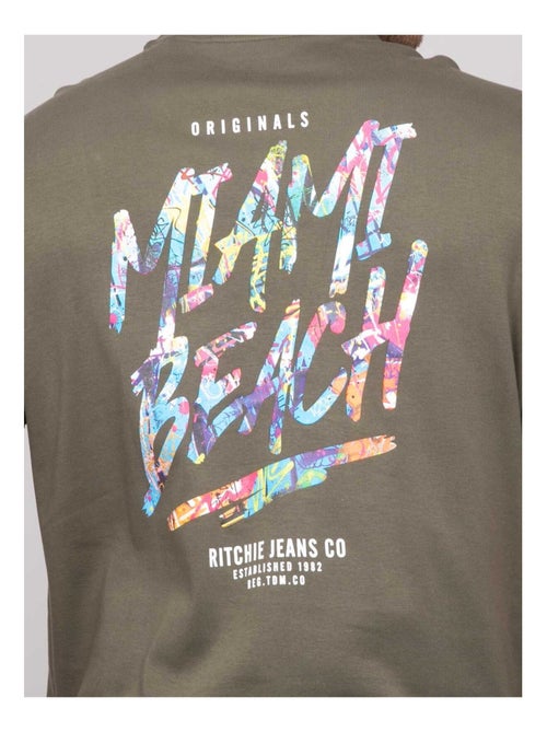 Camiseta oversize algodón motivos NASCADE - Kiabi