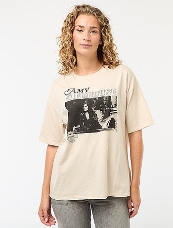 Camiseta oversize 'Amy Winehouse'