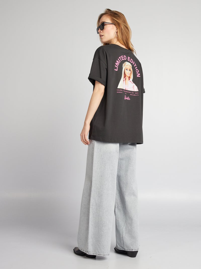 Camiseta oversize 'Barbie' NEGRO - Kiabi