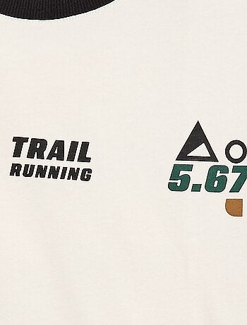 Camiseta oversize color block