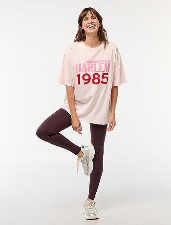 Camiseta oversize con estampado