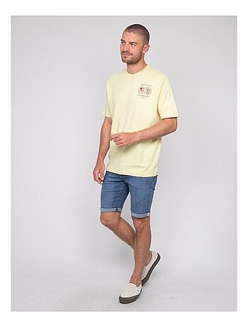 Camiseta oversize de algodón con motivos NARADITI