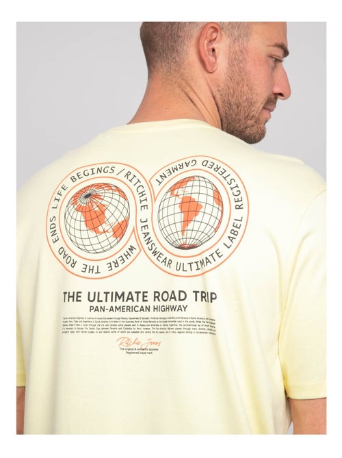 Camiseta oversize de algodón con motivos NARADITI - Kiabi
