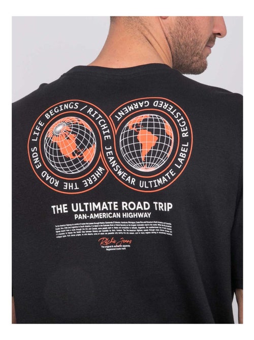 Camiseta oversize de algodón con motivos NARADITI - Kiabi