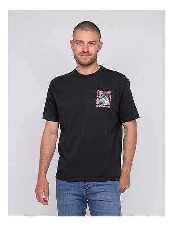 Camiseta oversize de algodón con motivos NOBORA