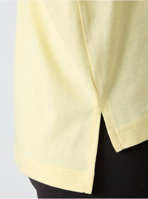 Camiseta oversize de algodón-modal con cuello redondo tommy - Kiabi