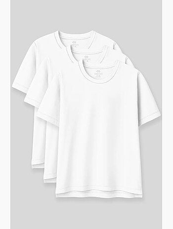 Camiseta oversize de algodón-modal con cuello redondo tommy