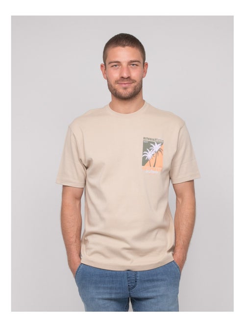 Camiseta oversize de algodón NAHATOL - Kiabi