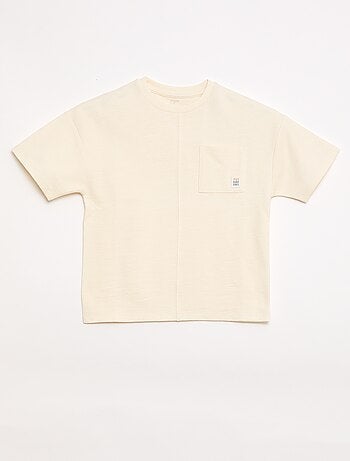 Camiseta oversize de manga corta