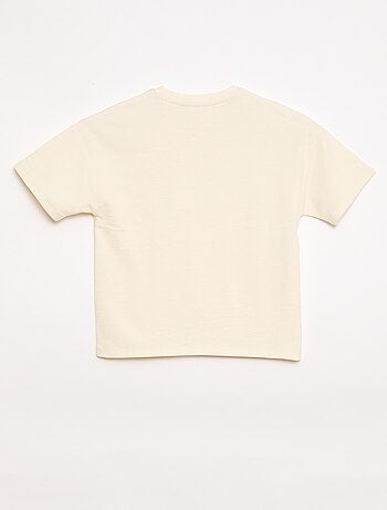 Camiseta oversize de manga corta