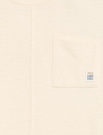 Camiseta oversize de manga corta