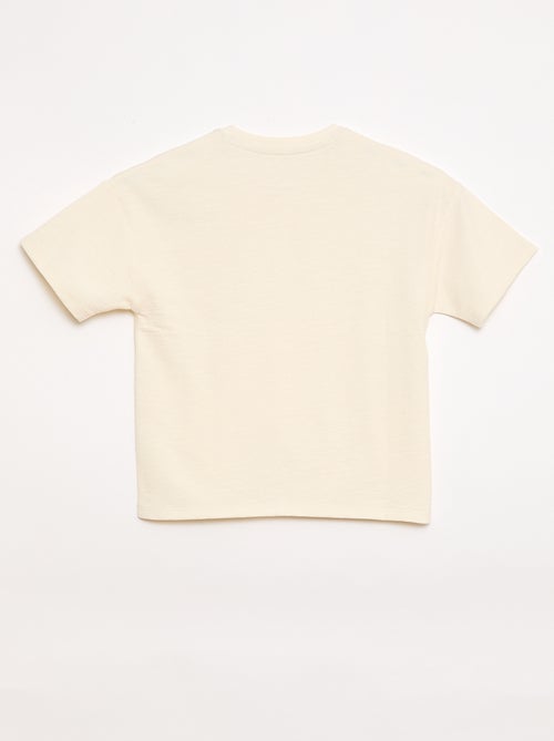 Camiseta oversize de manga corta - Kiabi