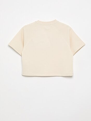 Camiseta oversize de manga corta
