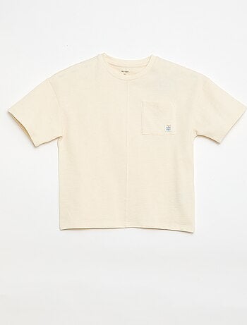 Camiseta oversize de manga corta