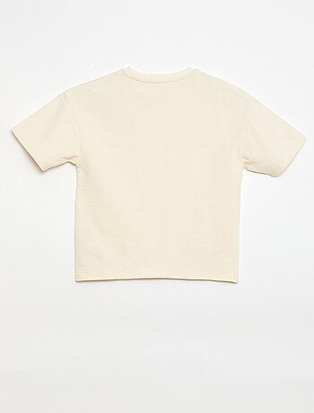 Camiseta oversize de manga corta