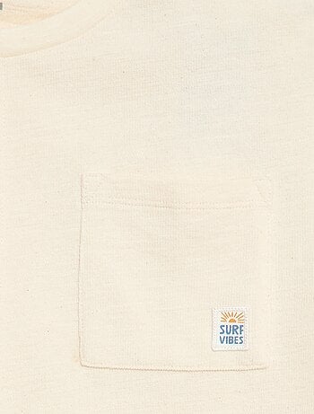 Camiseta oversize de manga corta