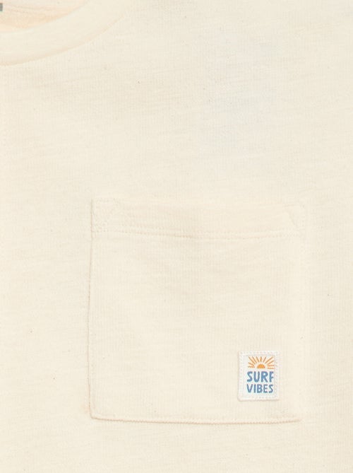 Camiseta oversize de manga corta - Kiabi