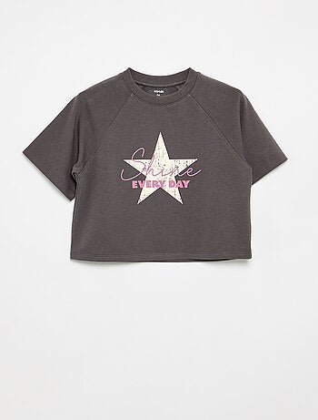 Camiseta oversize de manga corta
