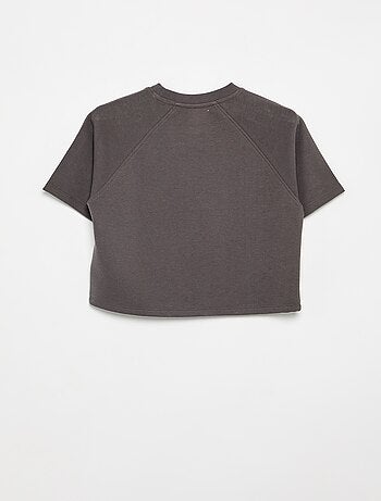 Camiseta oversize de manga corta