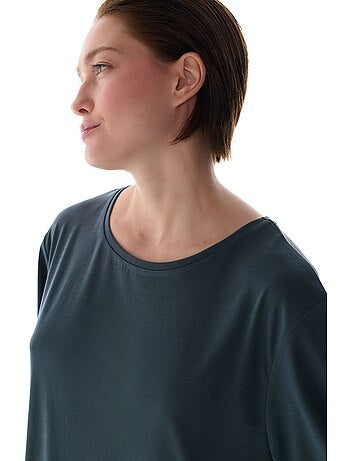 Camiseta oversize de modal con cuello redondo penti