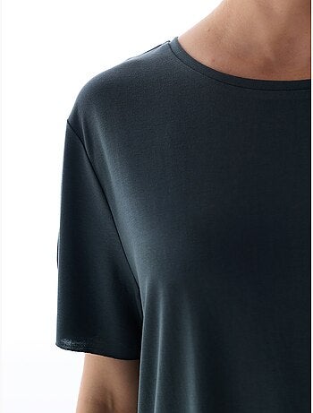 Camiseta oversize de modal con cuello redondo penti