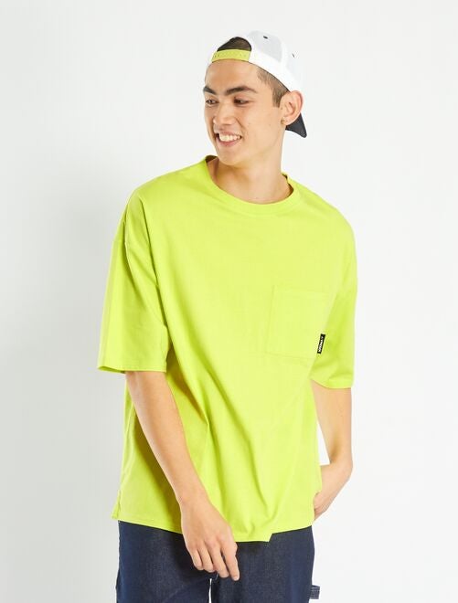 Camiseta oversize de punto - Kiabi