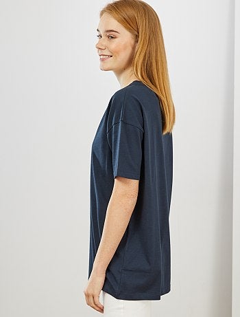 Camiseta oversize 'eco-concepción' - Kiabi