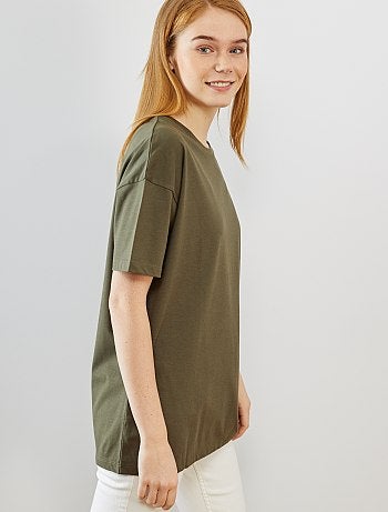 Camiseta oversize 'eco-concepción' - Kiabi