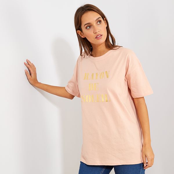 camisetas oversize mujer
