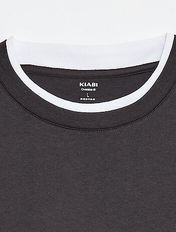 Camiseta oversize efecto 2 en 1 +1m90