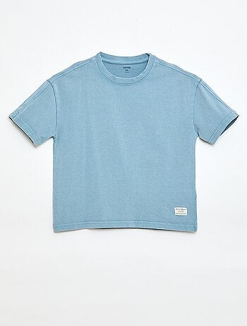 Camiseta oversize efecto lavado