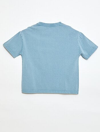 Camiseta oversize efecto lavado