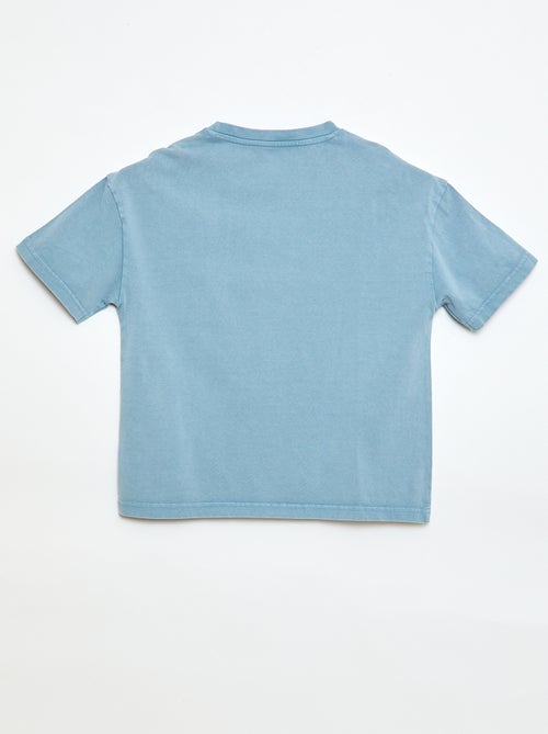 Camiseta oversize efecto lavado - Kiabi