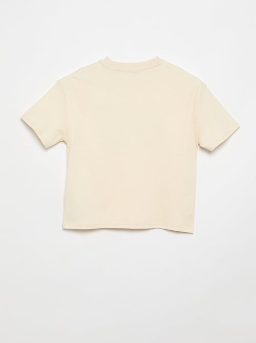 Camiseta oversize estampada - Kiabi