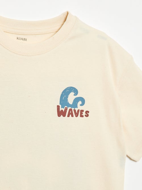 Camiseta oversize estampada - Kiabi