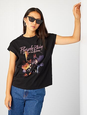 Camiseta oversize estampada 'Prince'