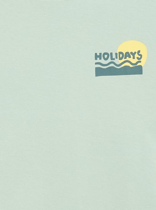 Camiseta oversize estampada - Kiabi