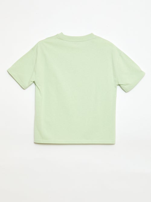 Camiseta oversize estampada - Kiabi