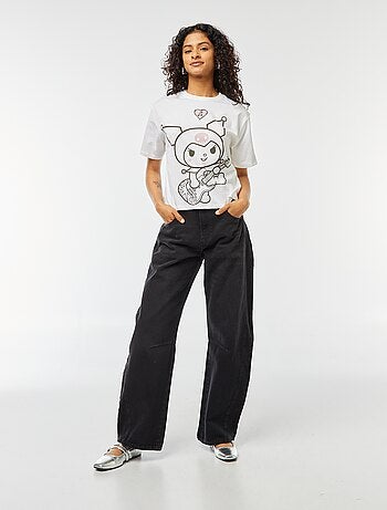 Camiseta oversize 'Hello Kitty'