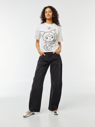 Camiseta oversize 'Hello Kitty'