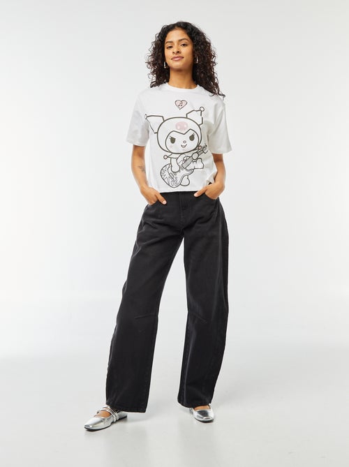 Camiseta oversize 'Hello Kitty' - Kiabi