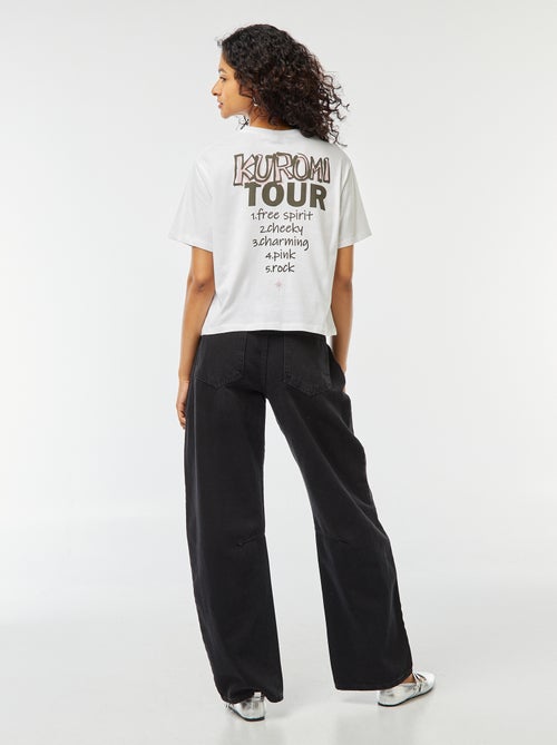 Camiseta oversize 'Hello Kitty' - Kiabi