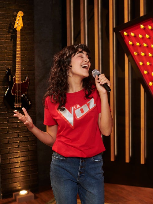 Camiseta oversize 'La Voz' - Kiabi