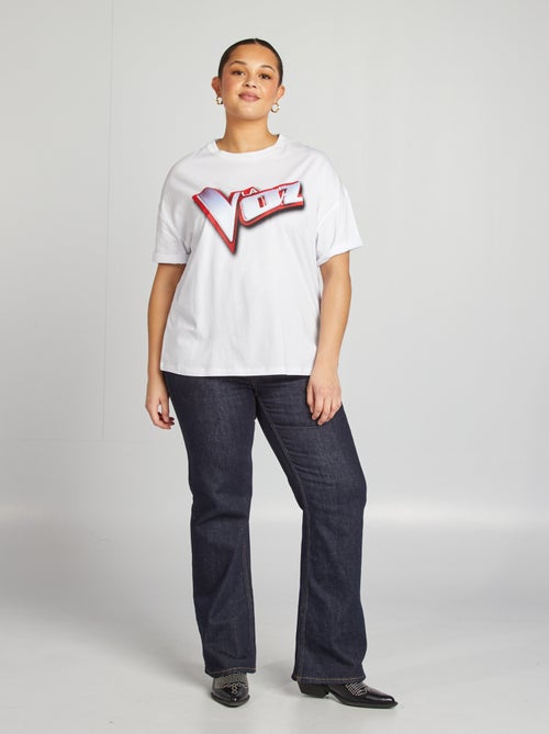 Camiseta oversize 'La Voz' - Kiabi
