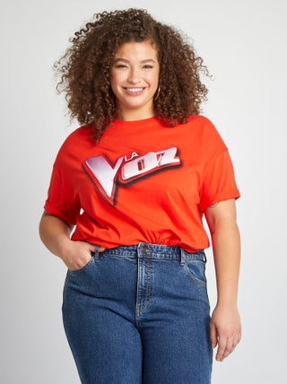 Camiseta oversize 'La Voz'