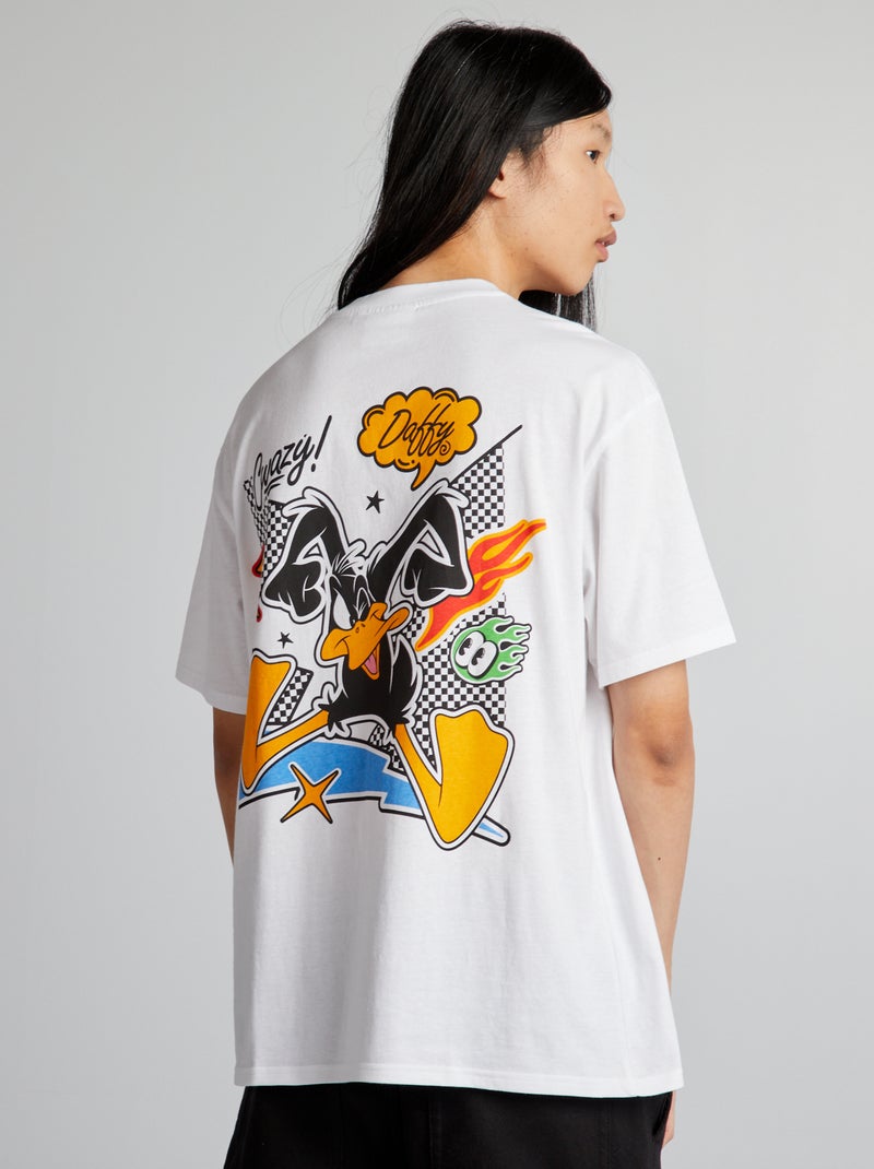 Camiseta oversize 'Looney Tunes' blanco - Kiabi